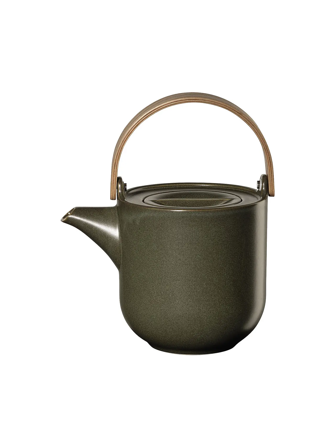 ASA SELECTION | Teekanne mit Holzgriff "Coppa" 1l (Nori) | 